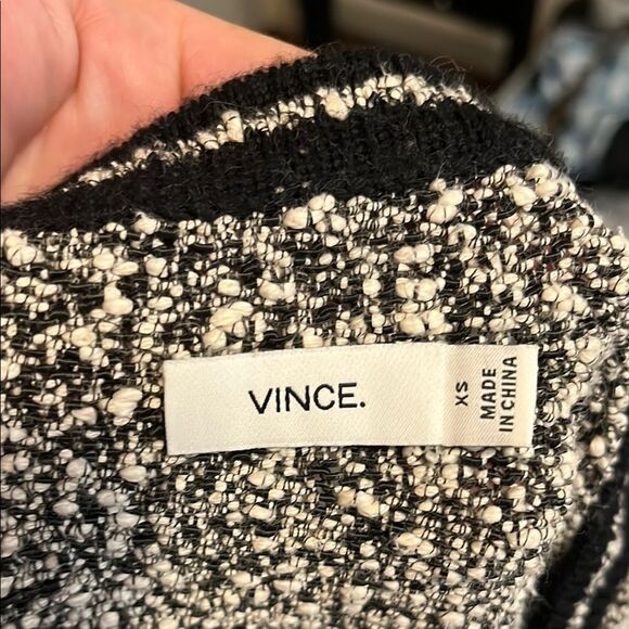 Vince Multicolor Pullover Striped Knit Modern Boho Sweater - Picture 5 of 9